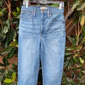 Madewell straight leg jeans